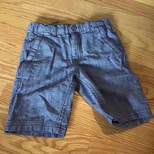 7 for all mankind, chambray shorts, boys 4